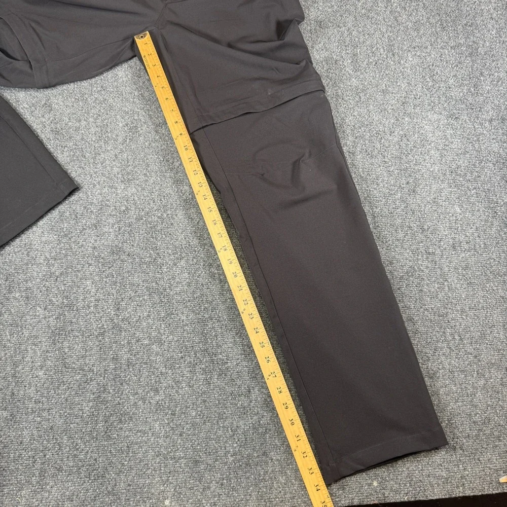 The North Face Paramount Convertible Pants Mens Black Size 36 Long NEW